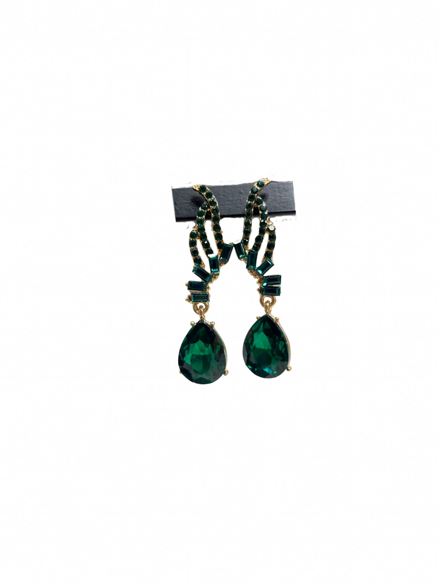 Emerald Catchall Earrings image 0