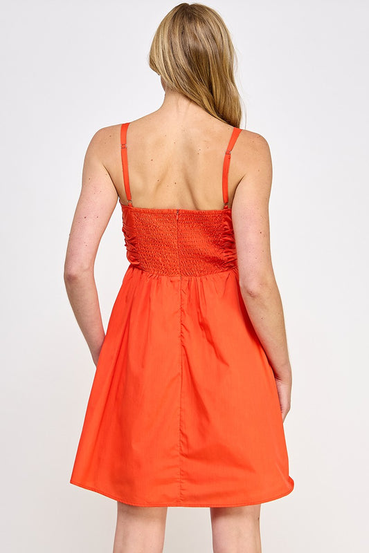 Orange Teacup Dress image 1