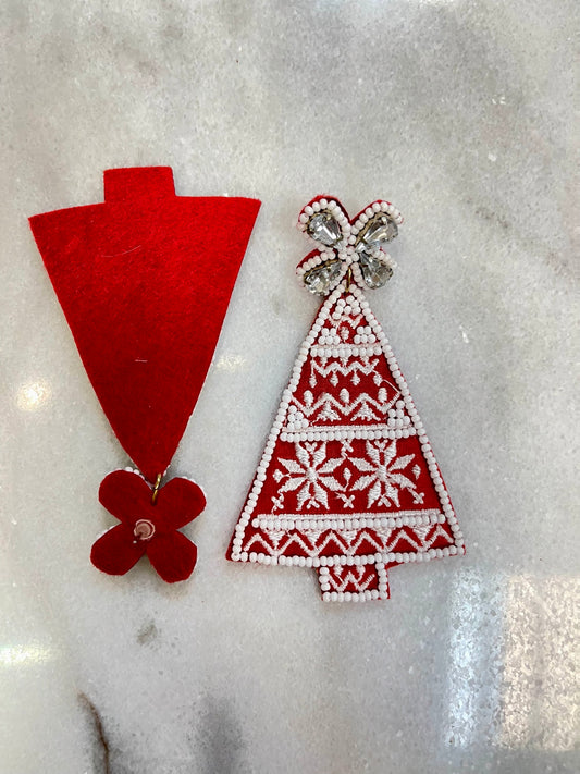 Holiday Tree Earrings image 1