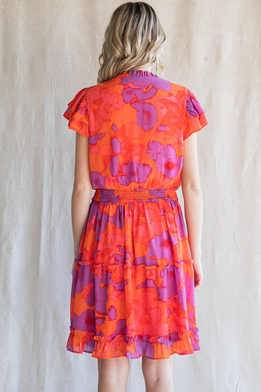 Purple and Orange Dreams Dress image 1
