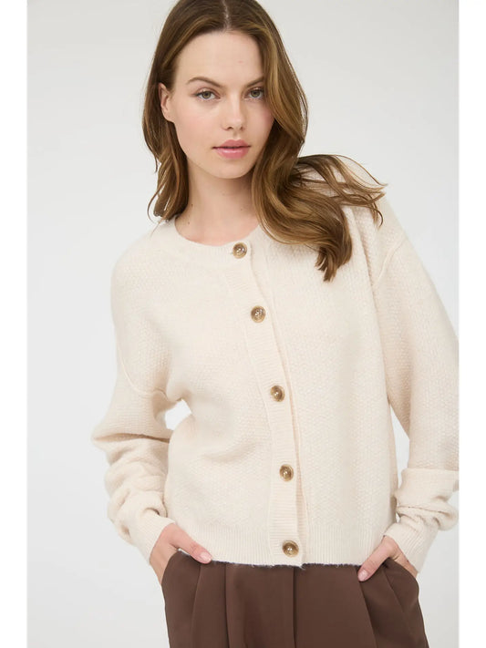 Old Times Sake Button Up Sweater Cardigan