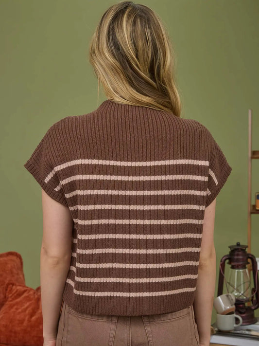 Brown Sugar Sweetie Sweater Top