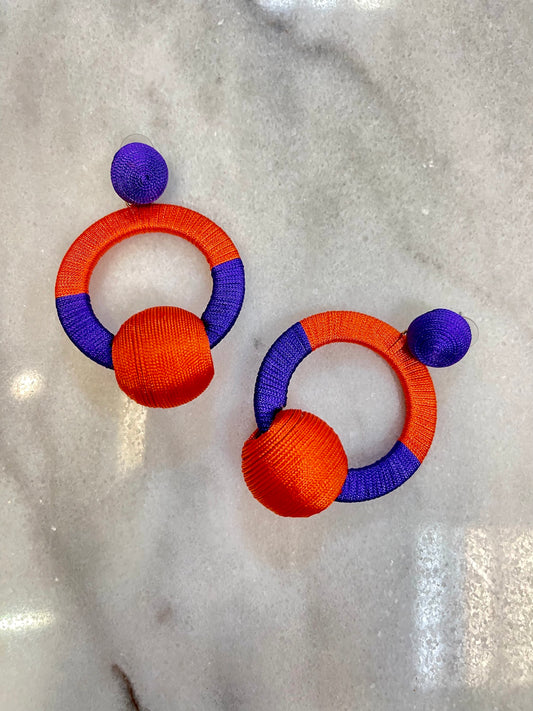 Fun Gameday Tiger Earrings image 1