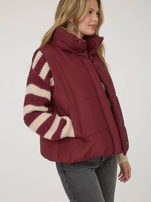Subtle Flair Puffer Vest