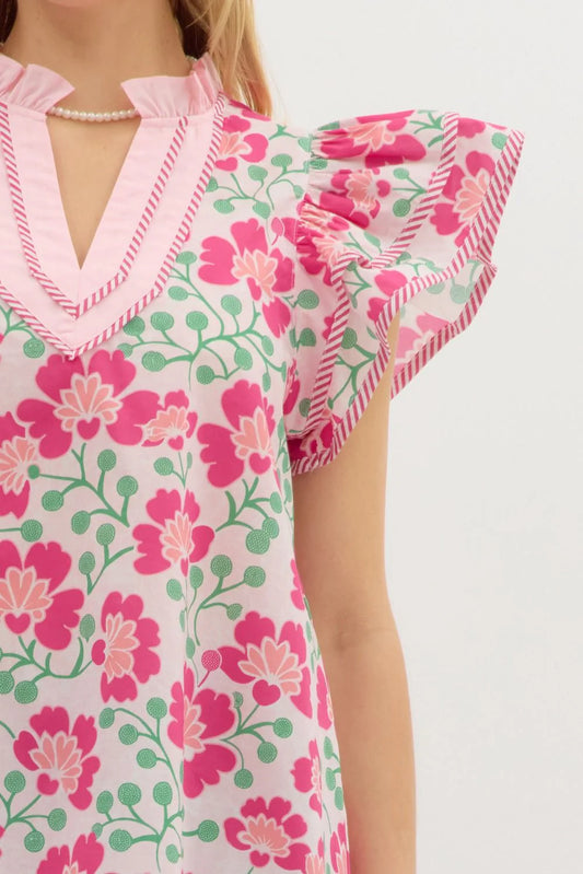 Oh What Pink Fun Top image 1