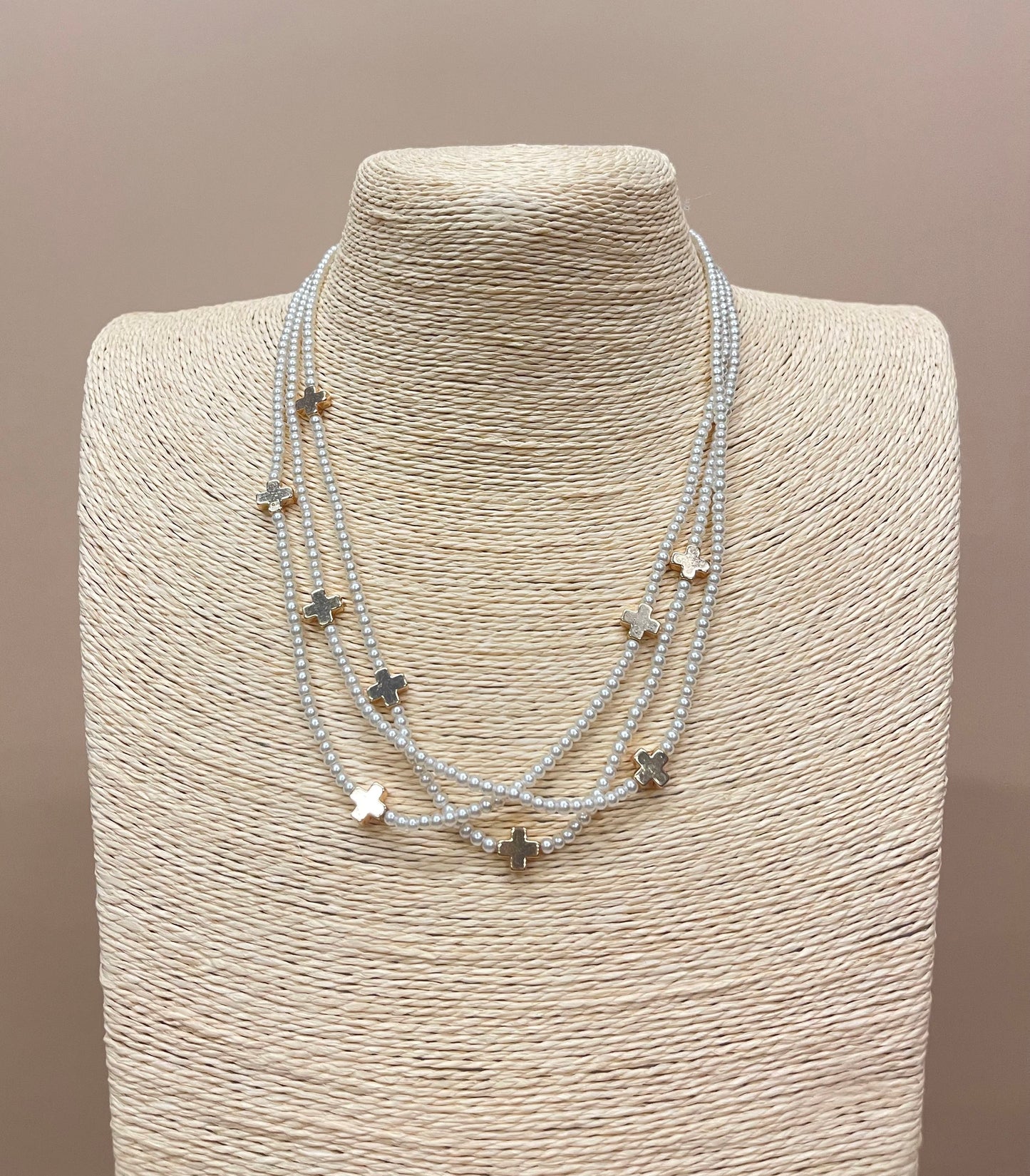 The Triple Crossed Necklace image 0