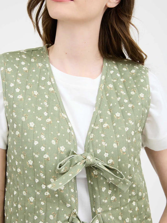 Pretty and Perfect Quilted Vest