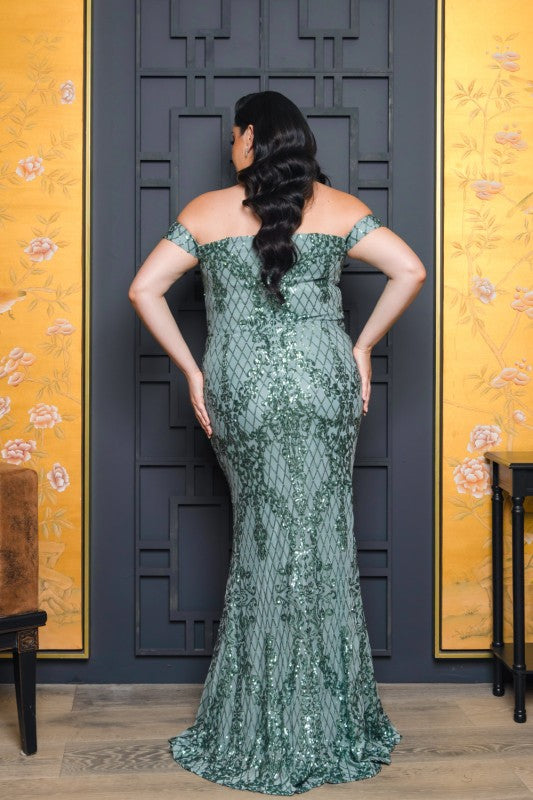 Eclipse Dreams Plus Size Formal Dress