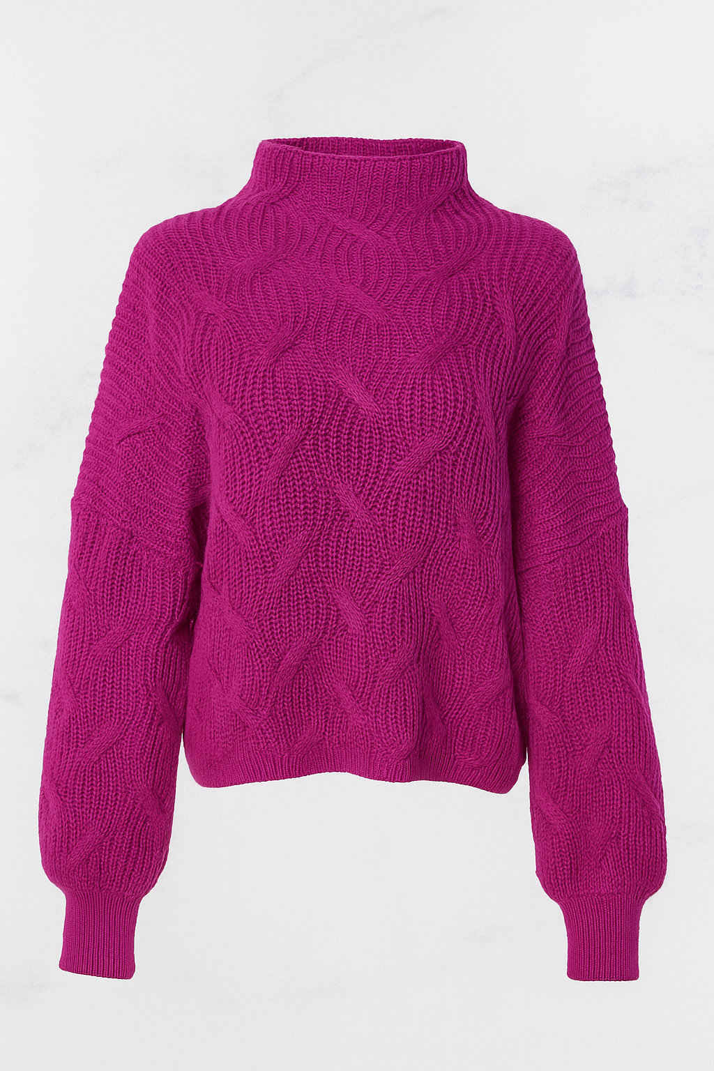 Vibrant fuchsia sweater