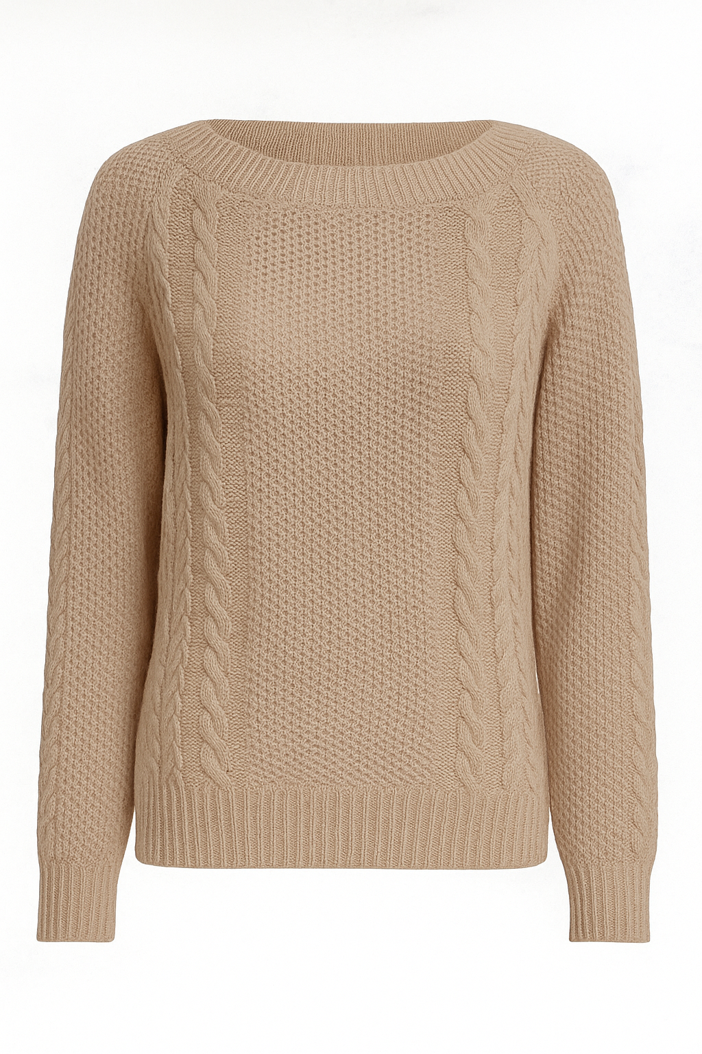 Elegant beige sweater