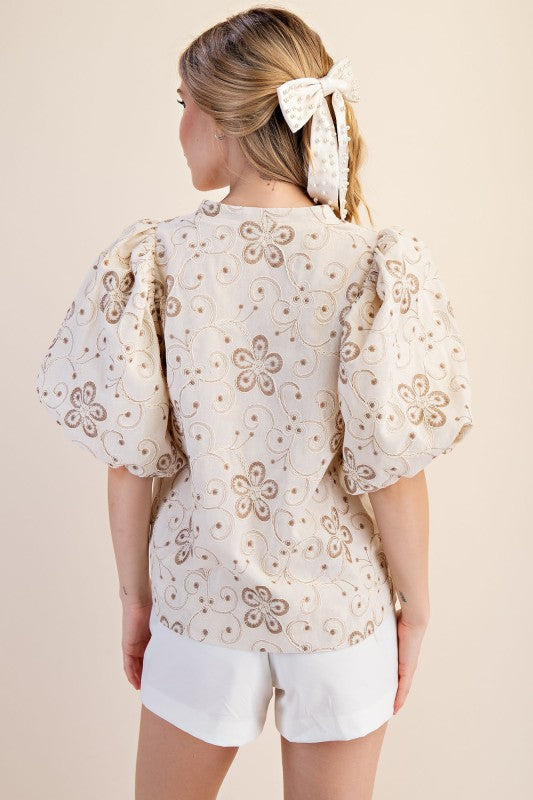 Veya Embroidered Top image 1