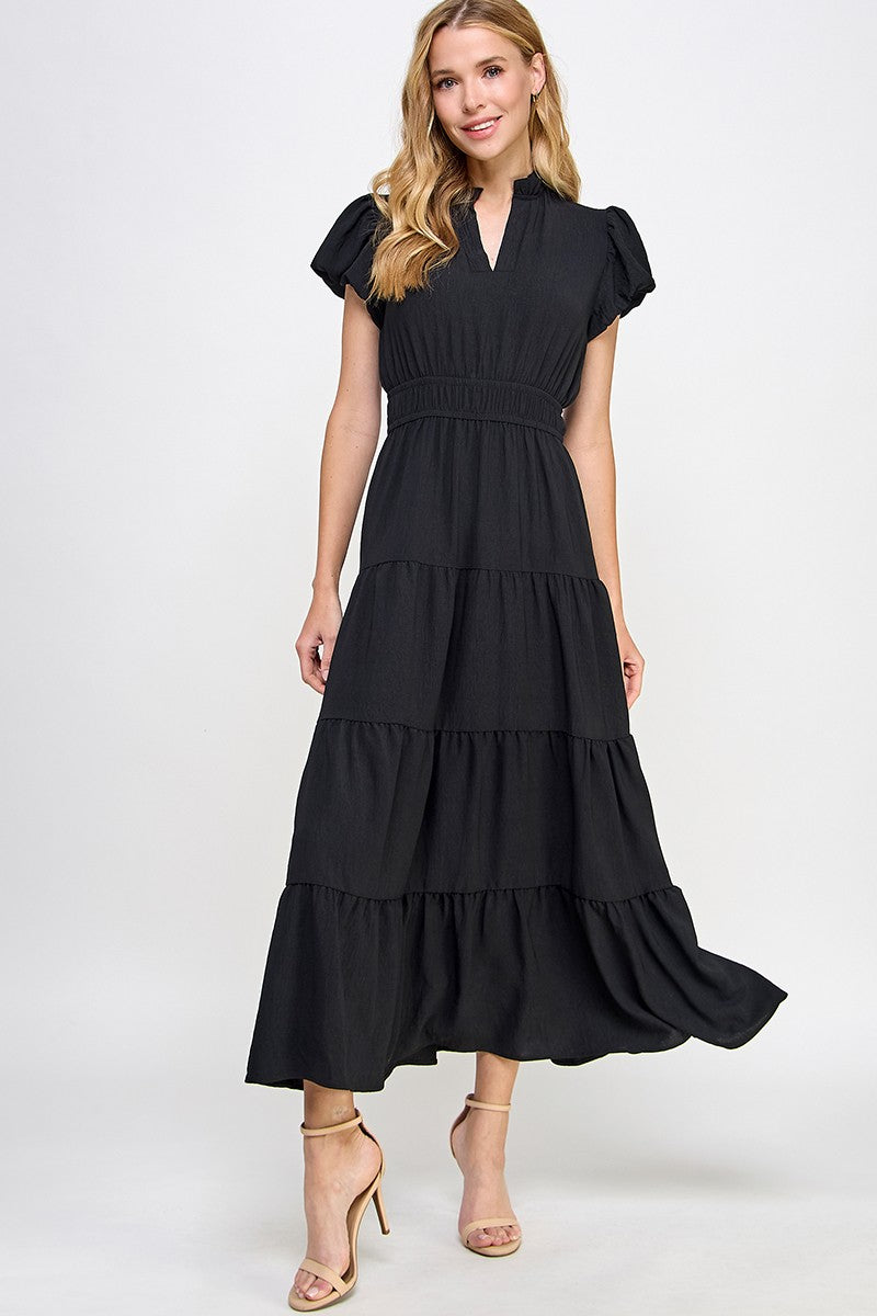 Going Back to the Basics Midi Dress image 4