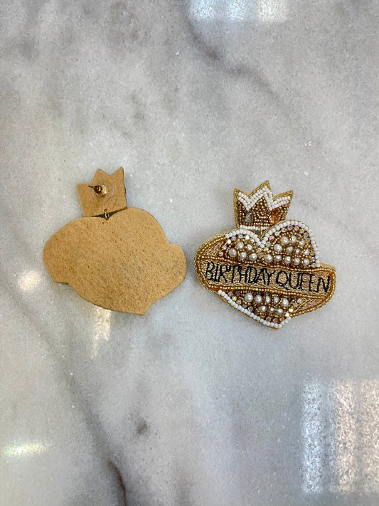 Birthday Queen Earrings image 1