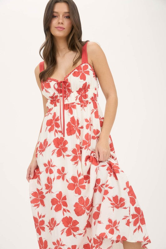 Flirt and Flora Midi Dress image 3