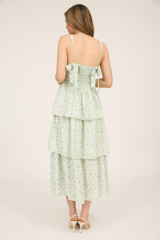 Green Dream Bliss Midi Dress image 1