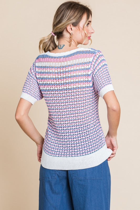 Candy Land Dream Knit Sweater Top image 1