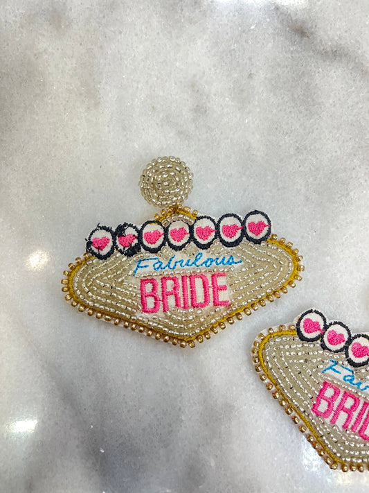 Fabulous Bride Vegas Earrings image 1