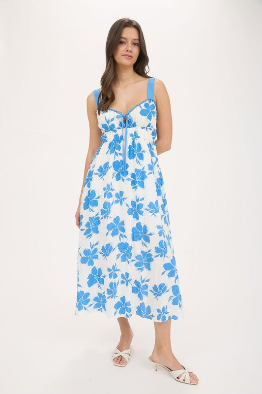 Flirt and Flora Midi Dress image 1