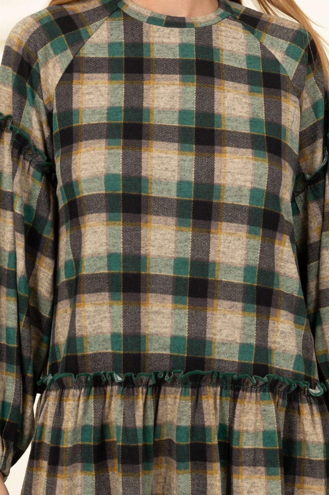 Flirty Flannel Dress image 11