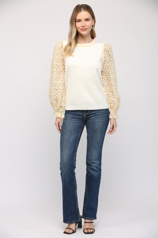 Blooming Sunshine Sweater image 2