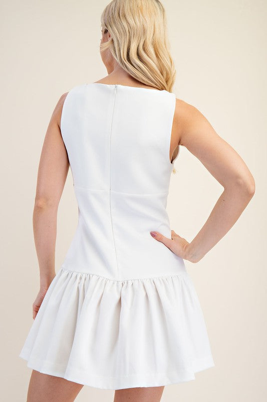 Time to Bow Drop Waist Dress image 1