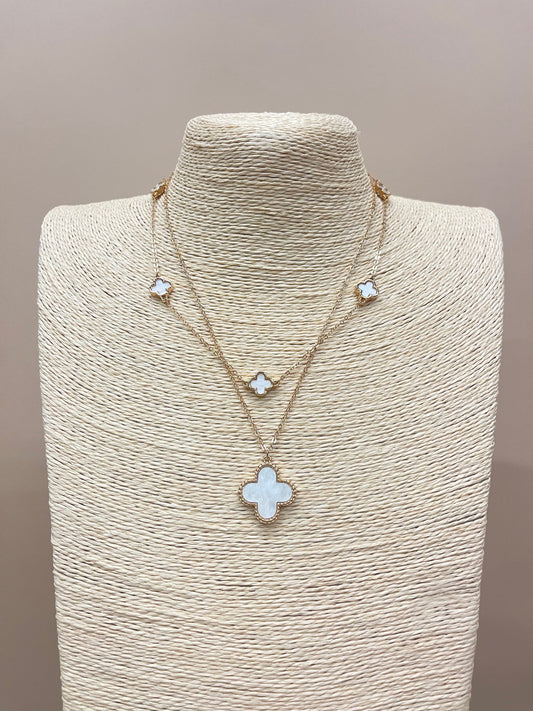 All Over Clovers Necklace image 0
