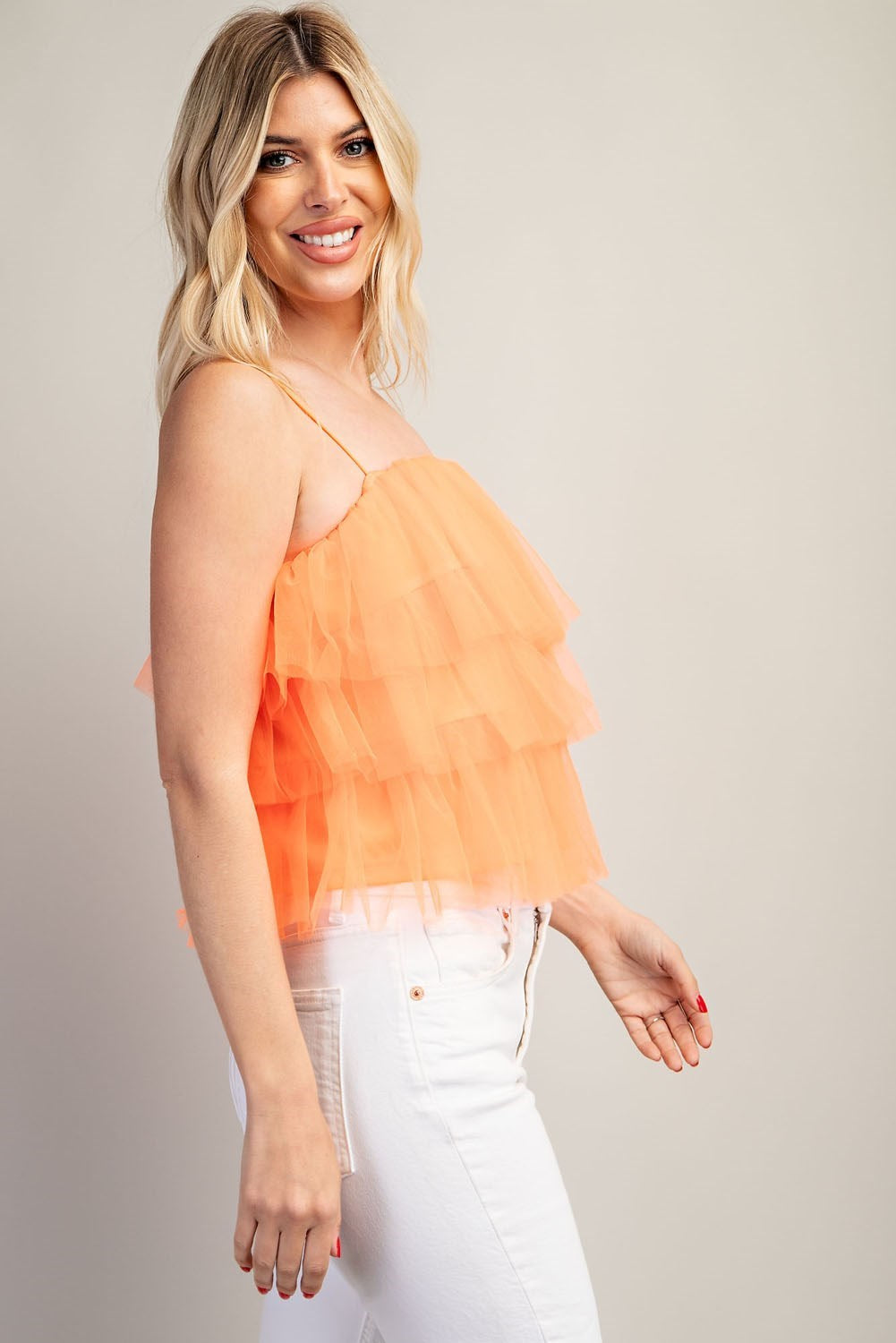 Puff Me Up Tulle Top image 4