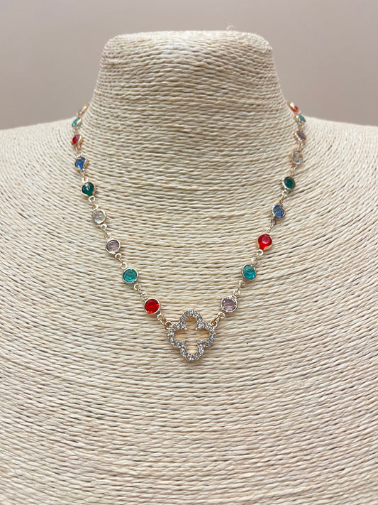 Monet Linked Necklace image 0