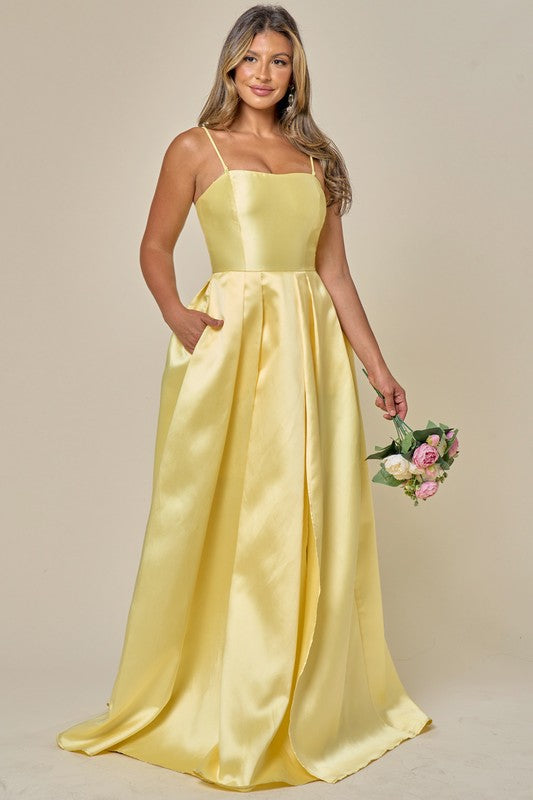 Pretty in Yellow Formal Dress image 0