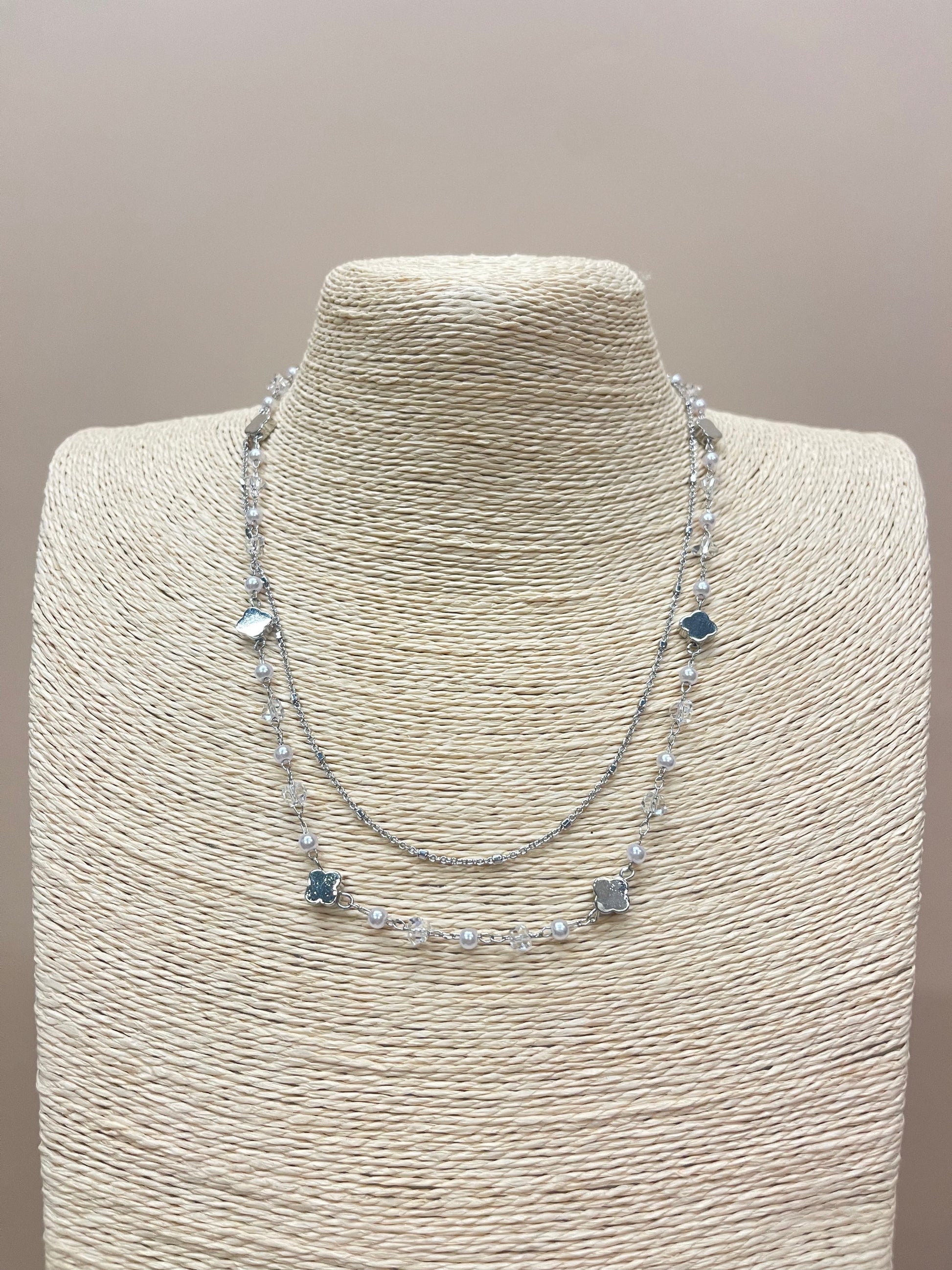 Pearl Layered Necklace image 2