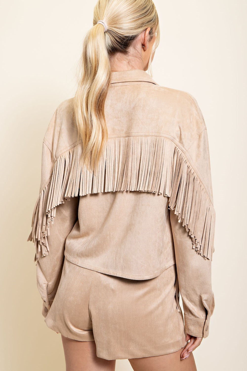 This Ain’t My First Rodeo Fringe Jacket image 2