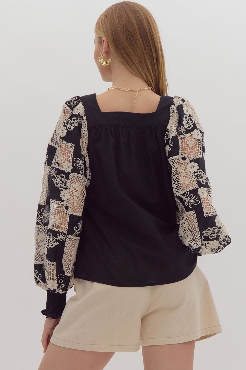 Embroidered with Care Top image 8