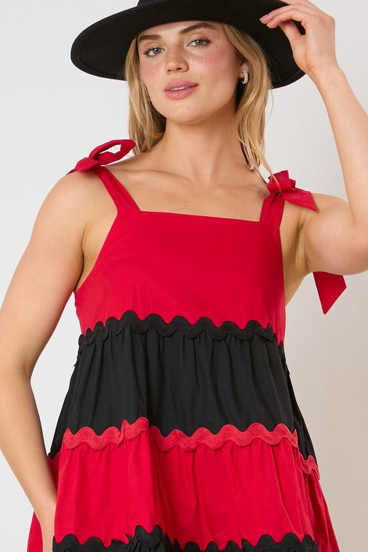 Doodle Color Block Dress  image 2