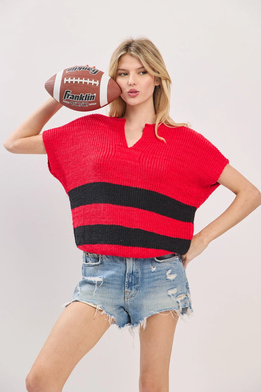 Touchdown Cropped Sweater image 0