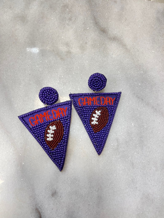 Clemson Gameday Earrings  image 0