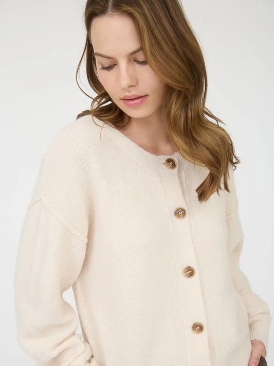 Old Times Sake Button Up Sweater Cardigan