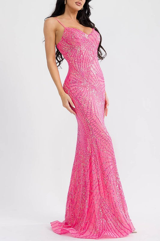 Pink Power Formal Dress