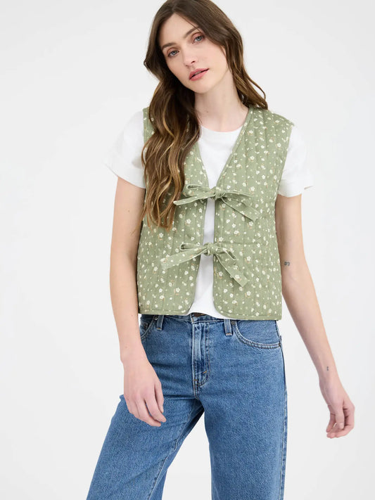 Pretty and Perfect Quilted Vest