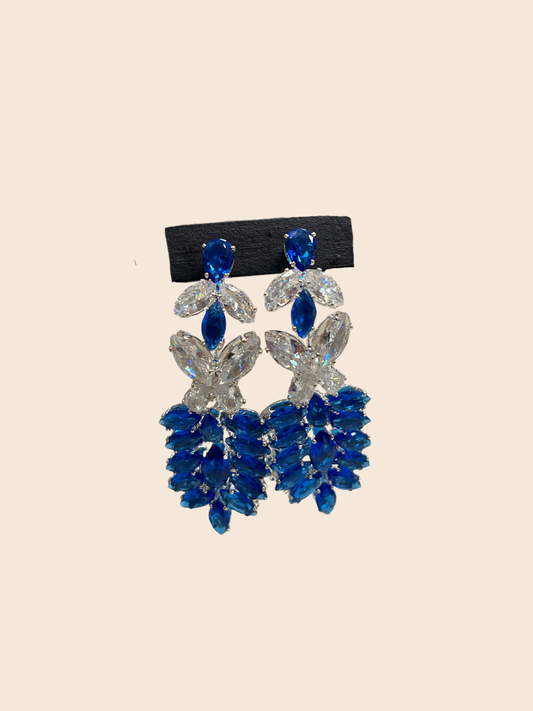Buttterfly Crystals Earrings image 0