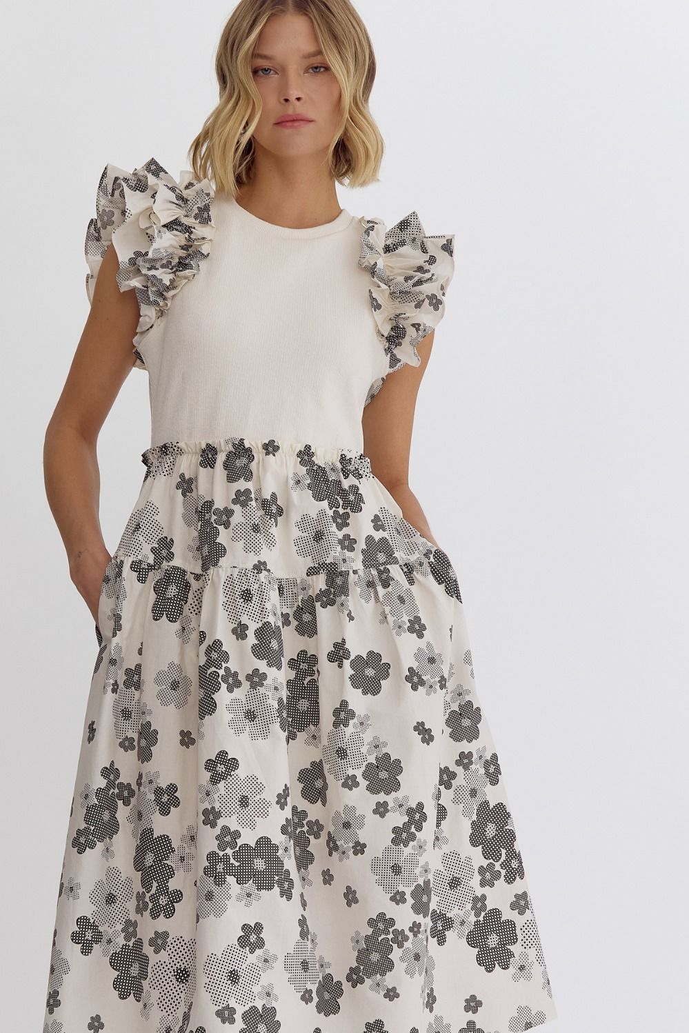 Right On Time Midi Dress image 2