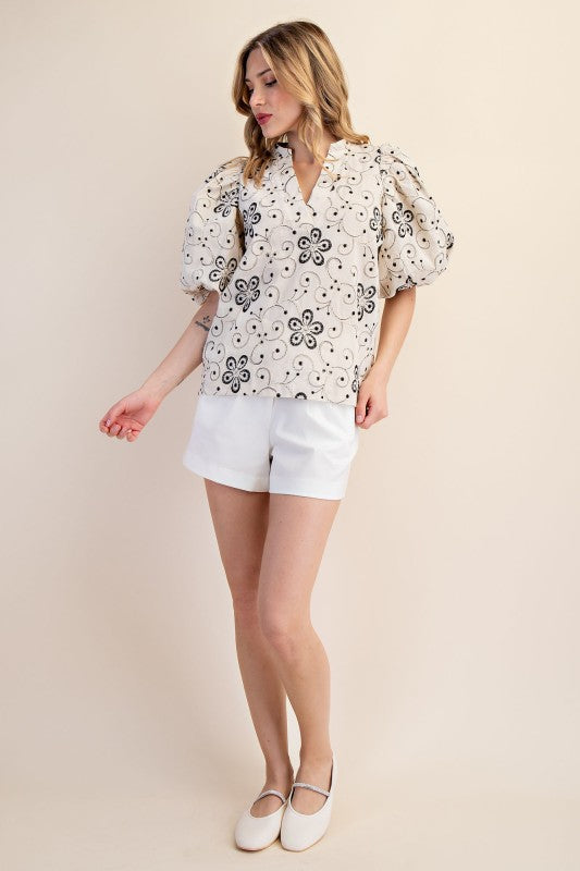 Veya Embroidered Top image 4