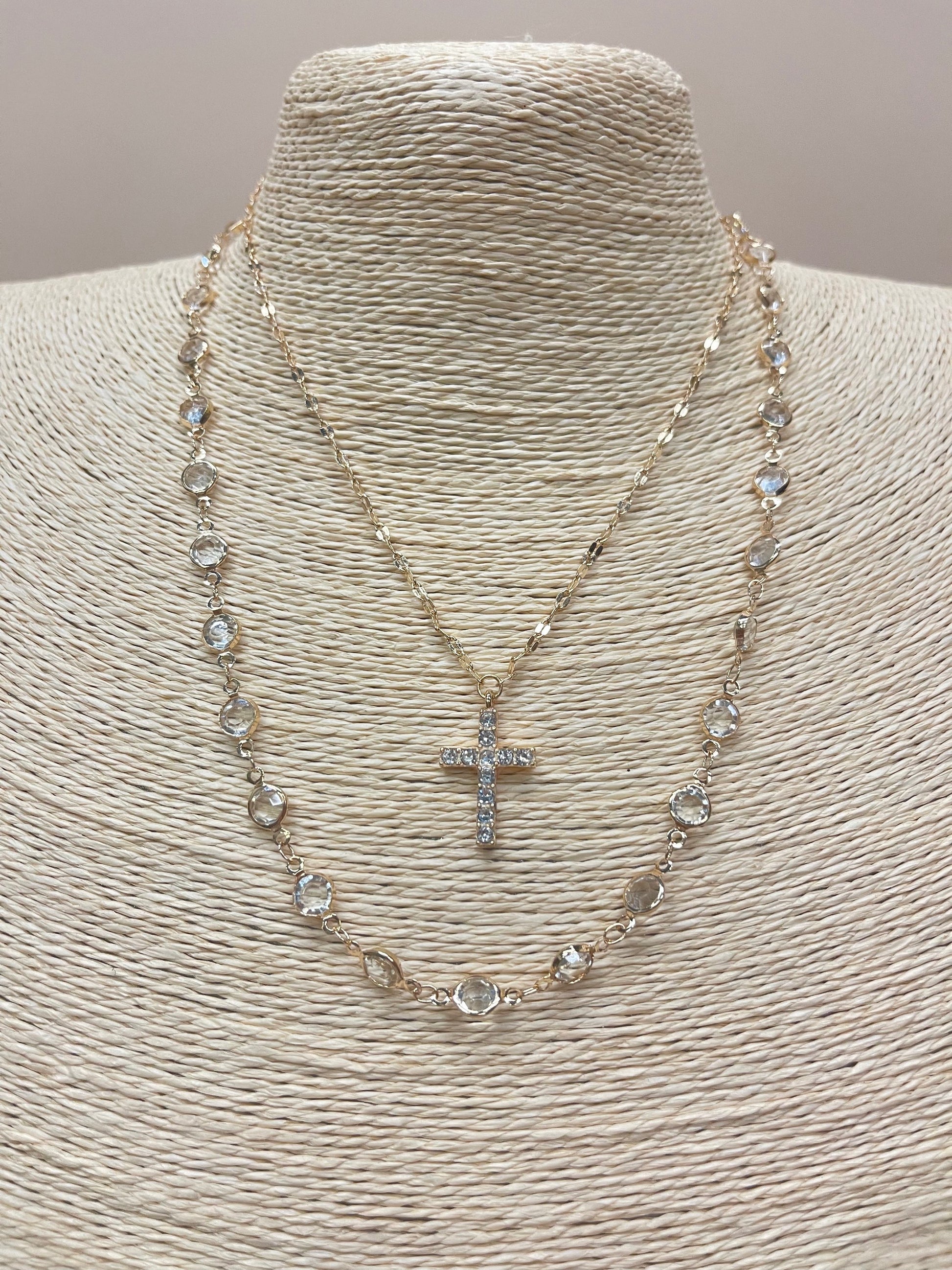 Diamond Cross Necklace  image 1