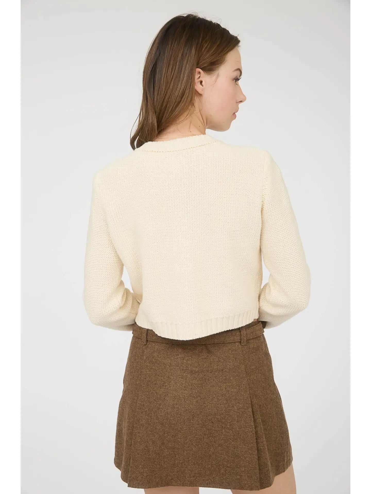 Golden Ophelia Sweater Cardigan