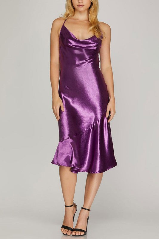 Eclipse Elegance Slip Dress