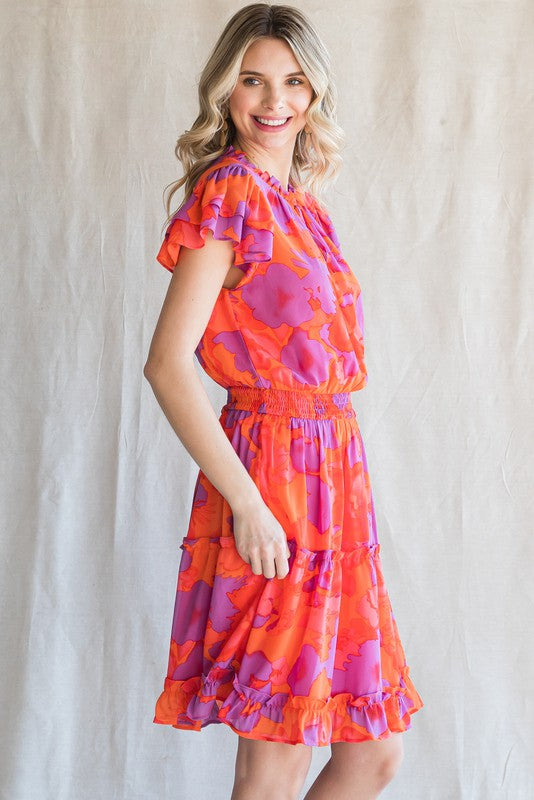 Purple and Orange Dreams Dress image 3