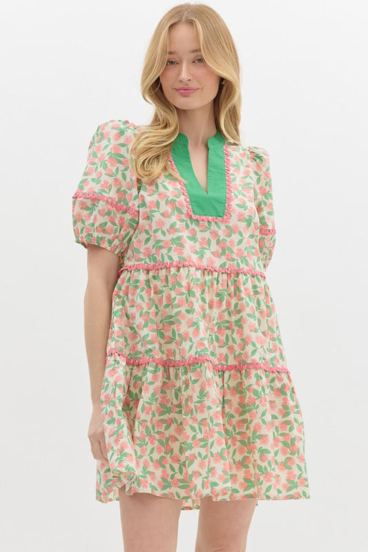 Fallon Secret Garden Babydoll Dress image 0