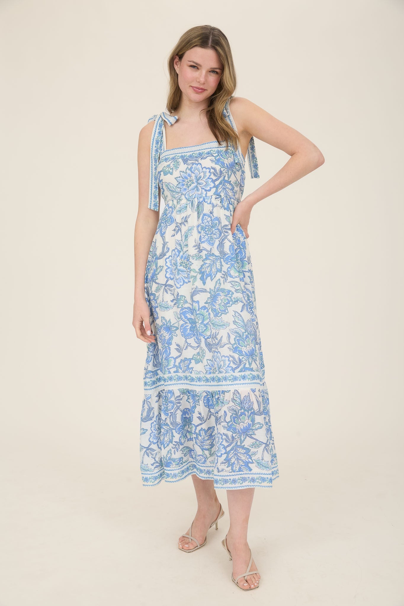 Sunset Sorbet Midi Dress image 2