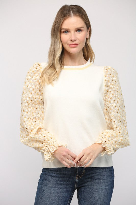 Blooming Sunshine Sweater image 0