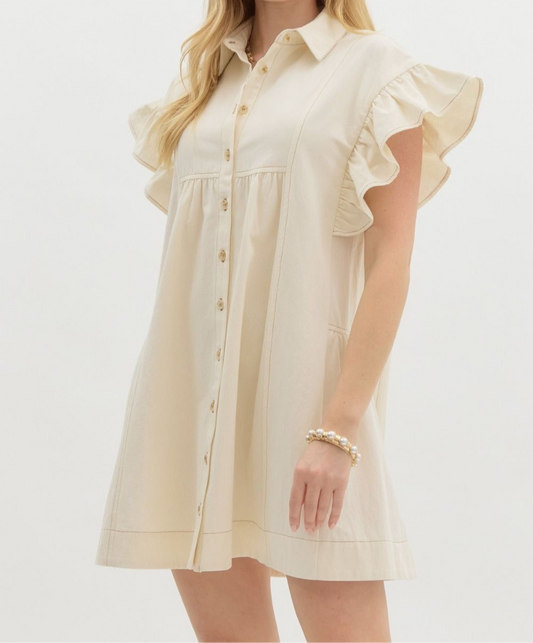 Cream & Calm Dress image 0