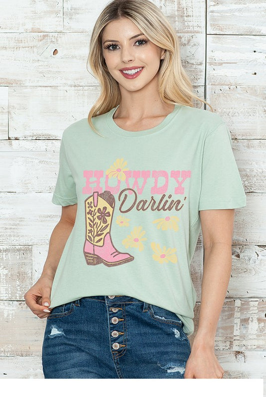Howdy Darlin T shirt image 0